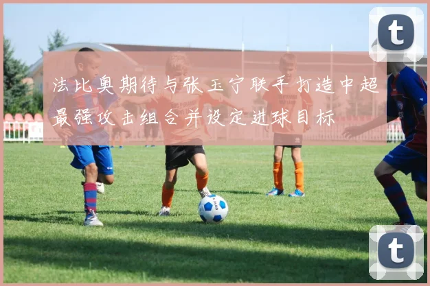 法比奥期待与张玉宁联手打造中超最强攻击组合并设定进球目标